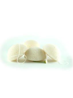 ESPONJA FACIAL DE FIBRA DE KONJAC Natural