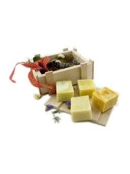 regalo caja madrea de jabones