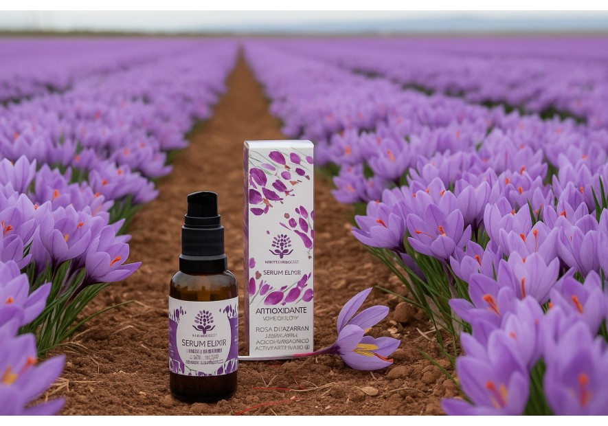 El Azafran en la cosmética de Jabones del Edén